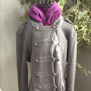 Ann Taylor Grey sweater Medium